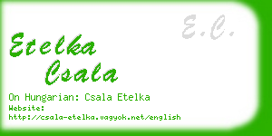 etelka csala business card